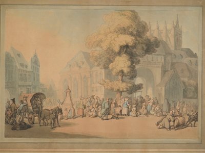 Il Mercato, 1790 da Thomas Rowlandson